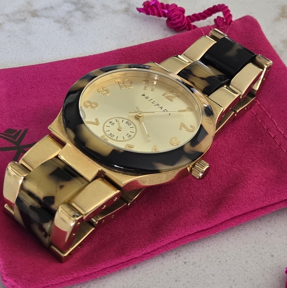 Silpada Timeless TORTOISE Watch - Picture 5 of 16